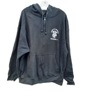 Zippered Hoodie Sons of Anarchy California Season 4 Size XXL